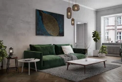 Öl Gemälde 'Baroque Leaf' | Handgemaltes Unikat