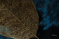 Öl Gemälde 'Baroque Leaf' | Handgemaltes Unikat