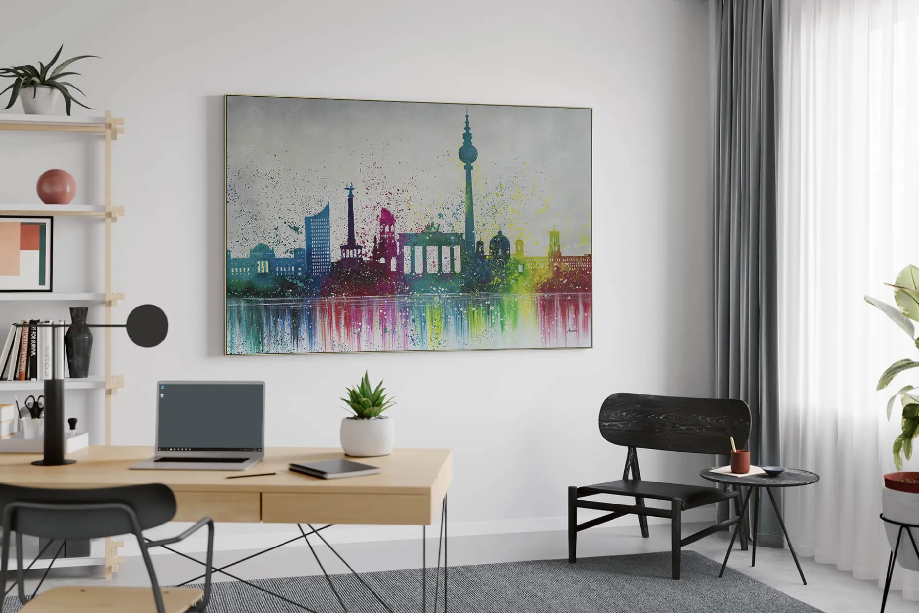 Öl Gemälde 'Beauty of Berlin' | Handgemaltes Unikat
