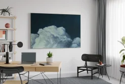 Öl Gemälde 'Über der Wolkendecke' | Handgemaltes Unikat
