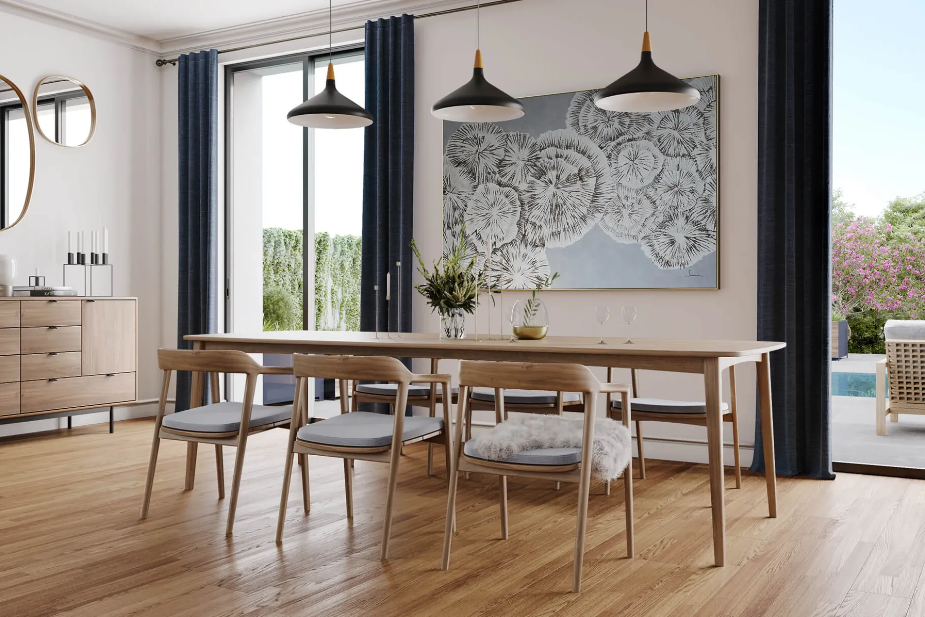 Öl Gemälde 'Blooming Completeness' | Handgemaltes Unikat