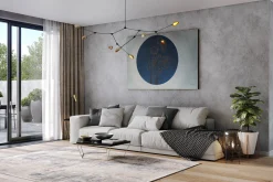 Öl Gemälde 'Blossoms in the Circle' | Handgemaltes Unikat