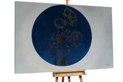 Öl Gemälde 'Blossoms in the Circle' | Handgemaltes Unikat