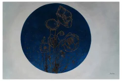 Öl Gemälde 'Blossoms in the Circle' | Handgemaltes Unikat