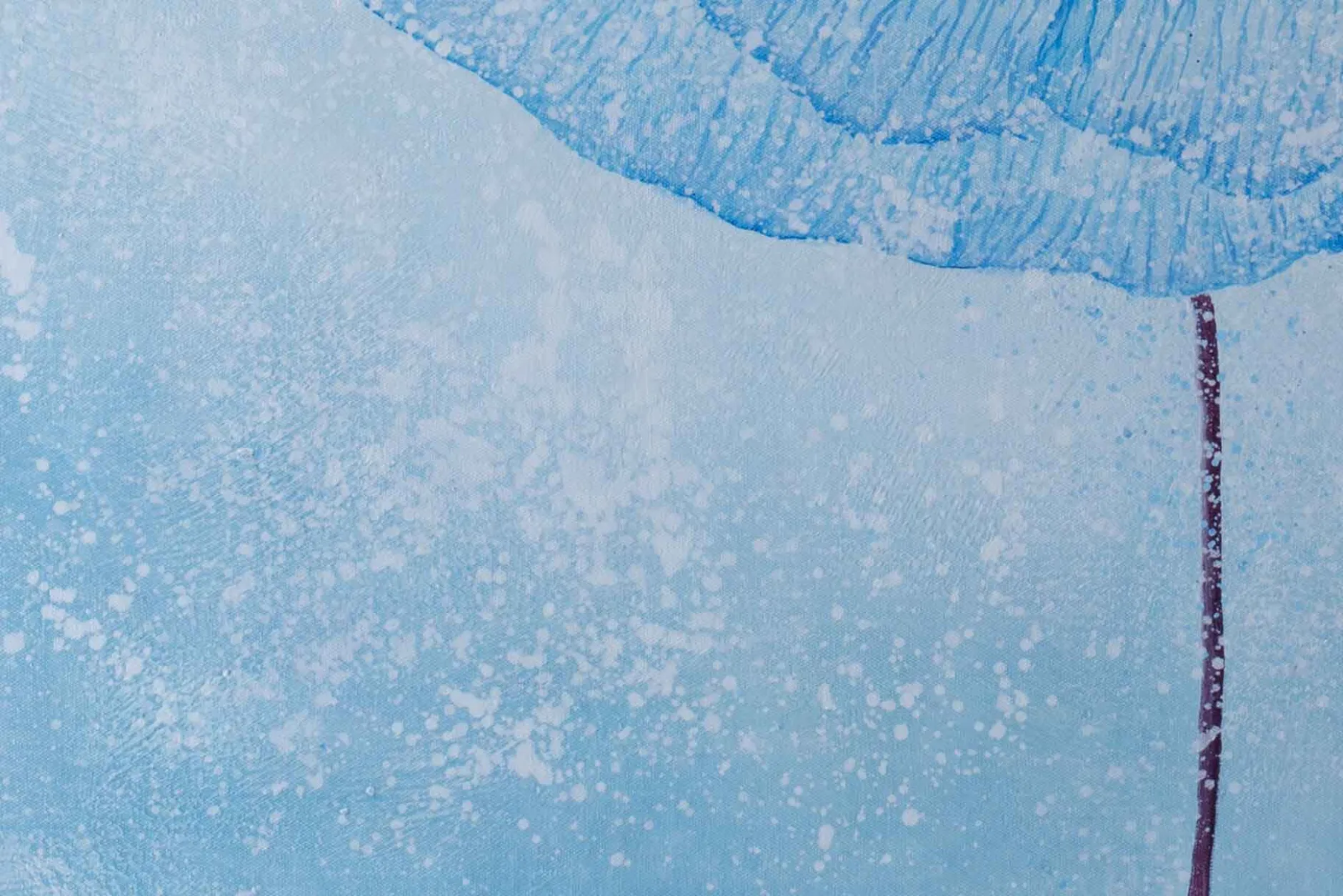 Öl Gemälde 'Blue Galaxy' | Handgemaltes Unikat