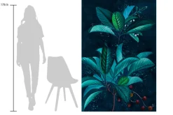 Öl Gemälde 'Blue Glory' | Handgemaltes Unikat