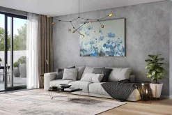 Öl Gemälde 'Blue Morning' | Handgemaltes Unikat