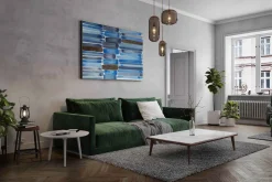 Öl Gemälde 'Blue Sonata' | Handgemaltes Unikat