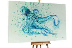 Öl Gemälde 'Blue Uniqueness' | Handgemaltes Unikat