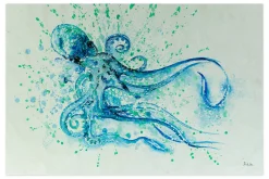 Öl Gemälde 'Blue Uniqueness' | Handgemaltes Unikat