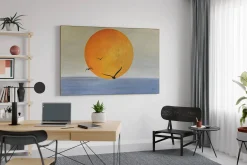 Öl Gemälde 'Boten der Sonne' | Handgemaltes Unikat