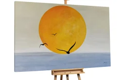 Öl Gemälde 'Boten der Sonne' | Handgemaltes Unikat