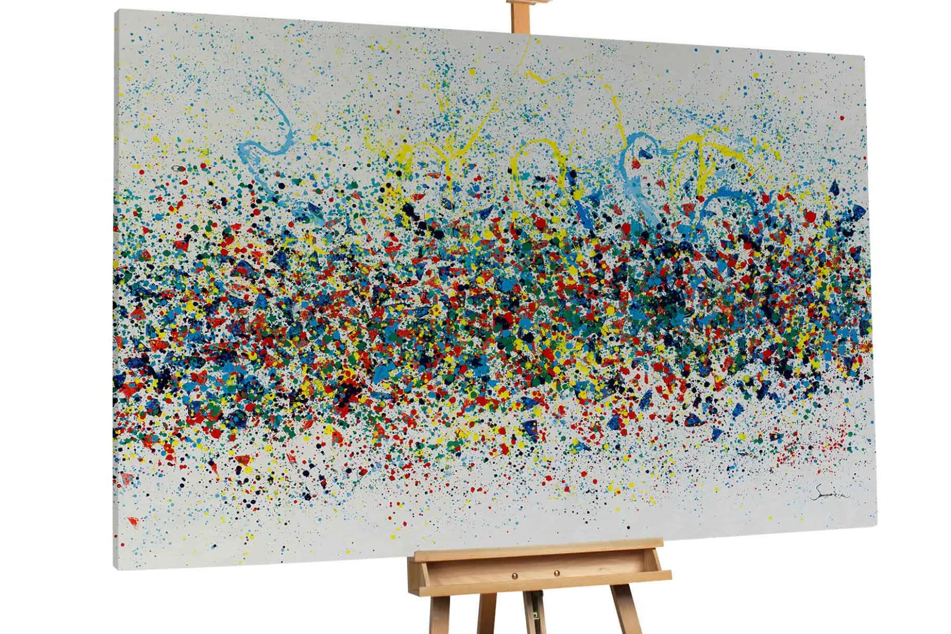 Öl Gemälde 'Bright Illusion' | Handgemaltes Unikat