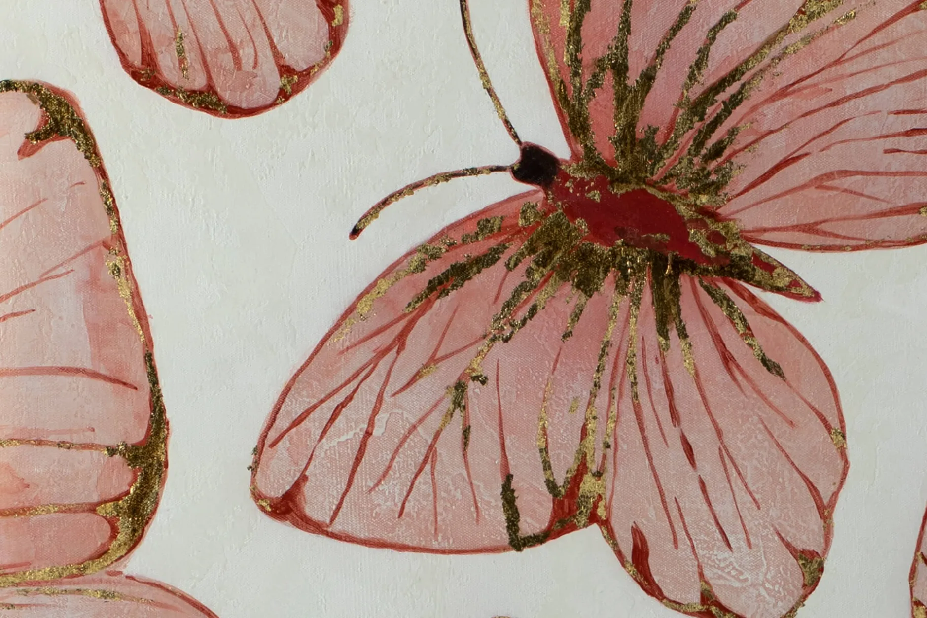 Öl Gemälde 'Butterfly Charm' | Handgemaltes Unikat