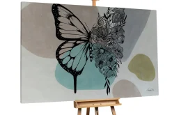 Öl Gemälde 'Butterfly of Flowers' | Handgemaltes Unikat