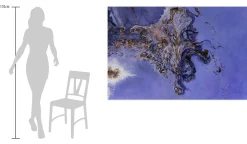 Öl Gemälde 'Celestial Manifestation' | Handgemaltes Unikat