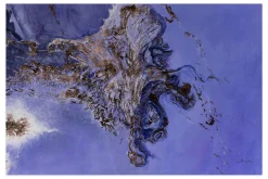 Öl Gemälde 'Celestial Manifestation' | Handgemaltes Unikat