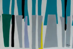 Öl Gemälde 'Code of Colours' | Handgemaltes Unikat