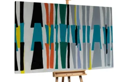 Öl Gemälde 'Code of Colours' | Handgemaltes Unikat