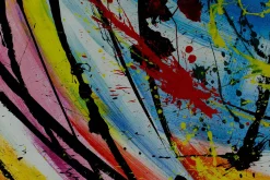 Öl Gemälde 'Colourful Eternity' | Handgemaltes Unikat