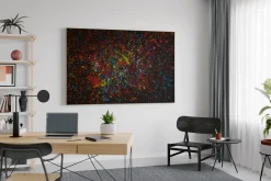 Öl Gemälde 'Colourful Extravaganza' | Handgemaltes Unikat