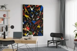 Öl Gemälde 'Colourful Humanity' | Handgemaltes Unikat