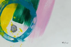Öl Gemälde 'Colourful Interplays' | Handgemaltes Unikat
