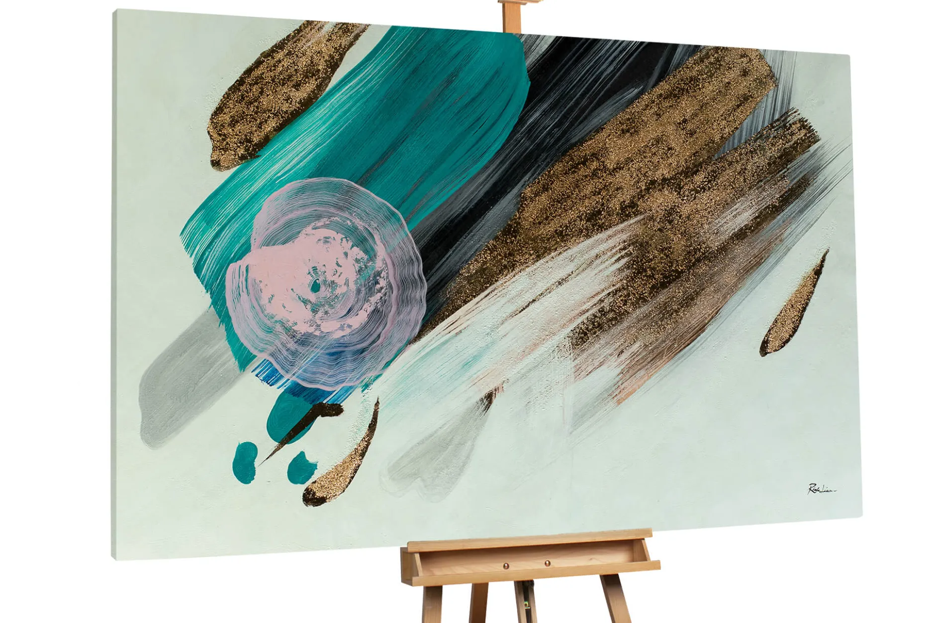 Öl Gemälde 'Colours' Flight' | Handgemaltes Unikat