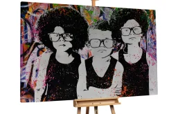 Öl Gemälde 'Cool Kids' | Handgemaltes Unikat