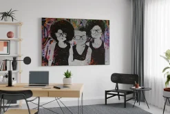 Öl Gemälde 'Cool Kids' | Handgemaltes Unikat