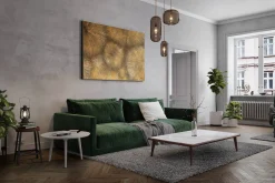 Öl Gemälde 'Copper Cut' | Handgemaltes Unikat