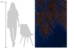 Öl Gemälde 'Deep Blue Soul' | Handgemaltes Unikat