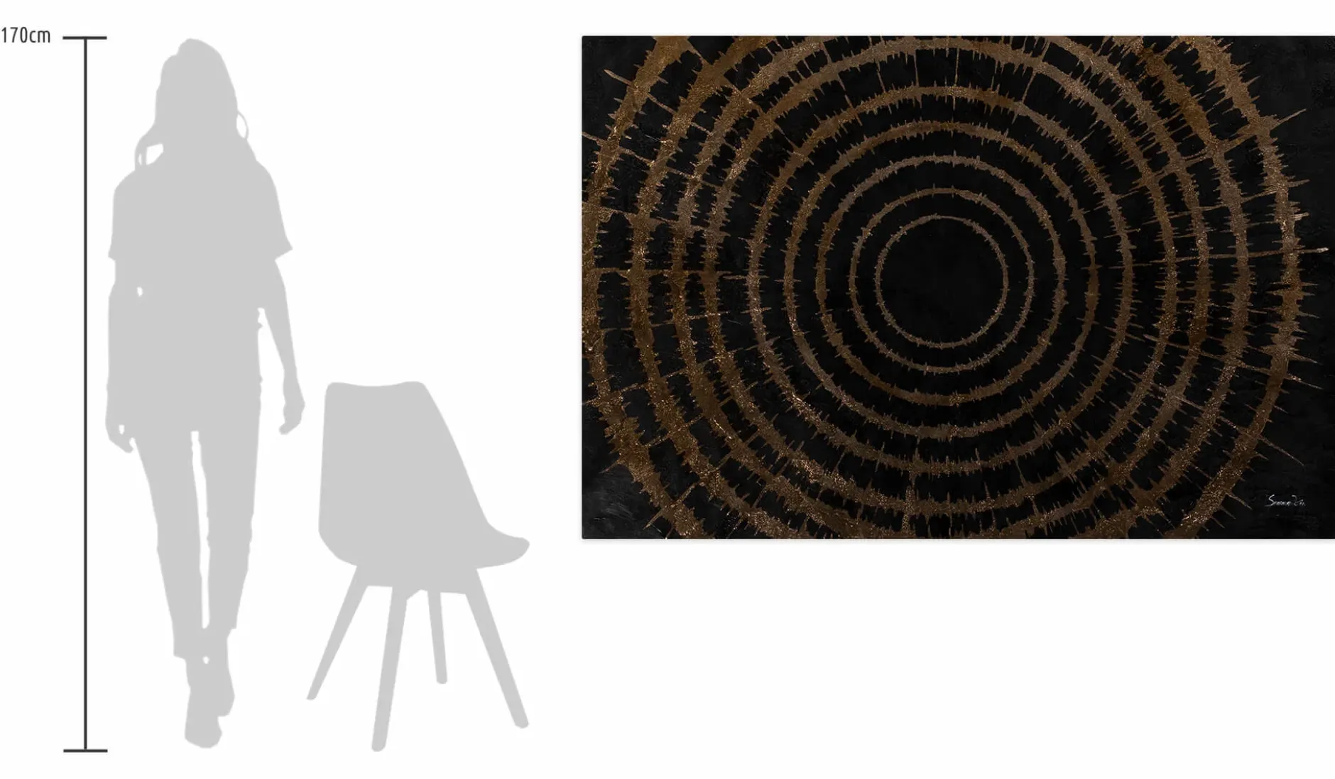 Öl Gemälde 'Die Zeitreise' | Handgemaltes Unikat