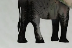 Öl Gemälde 'Elephant's Soul' | Handgemaltes Unikat