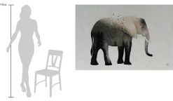 Öl Gemälde 'Elephant's Soul' | Handgemaltes Unikat