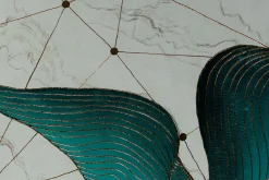Öl Gemälde 'Emerald Silk' | Handgemaltes Unikat
