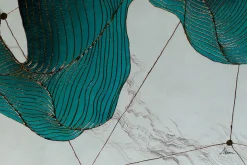 Öl Gemälde 'Emerald Silk' | Handgemaltes Unikat
