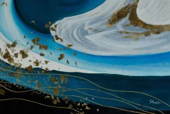 Öl Gemälde 'Emergence of Wave' | Handgemaltes Unikat
