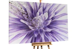 Öl Gemälde 'Enchanted Dahlia' | Handgemaltes Unikat
