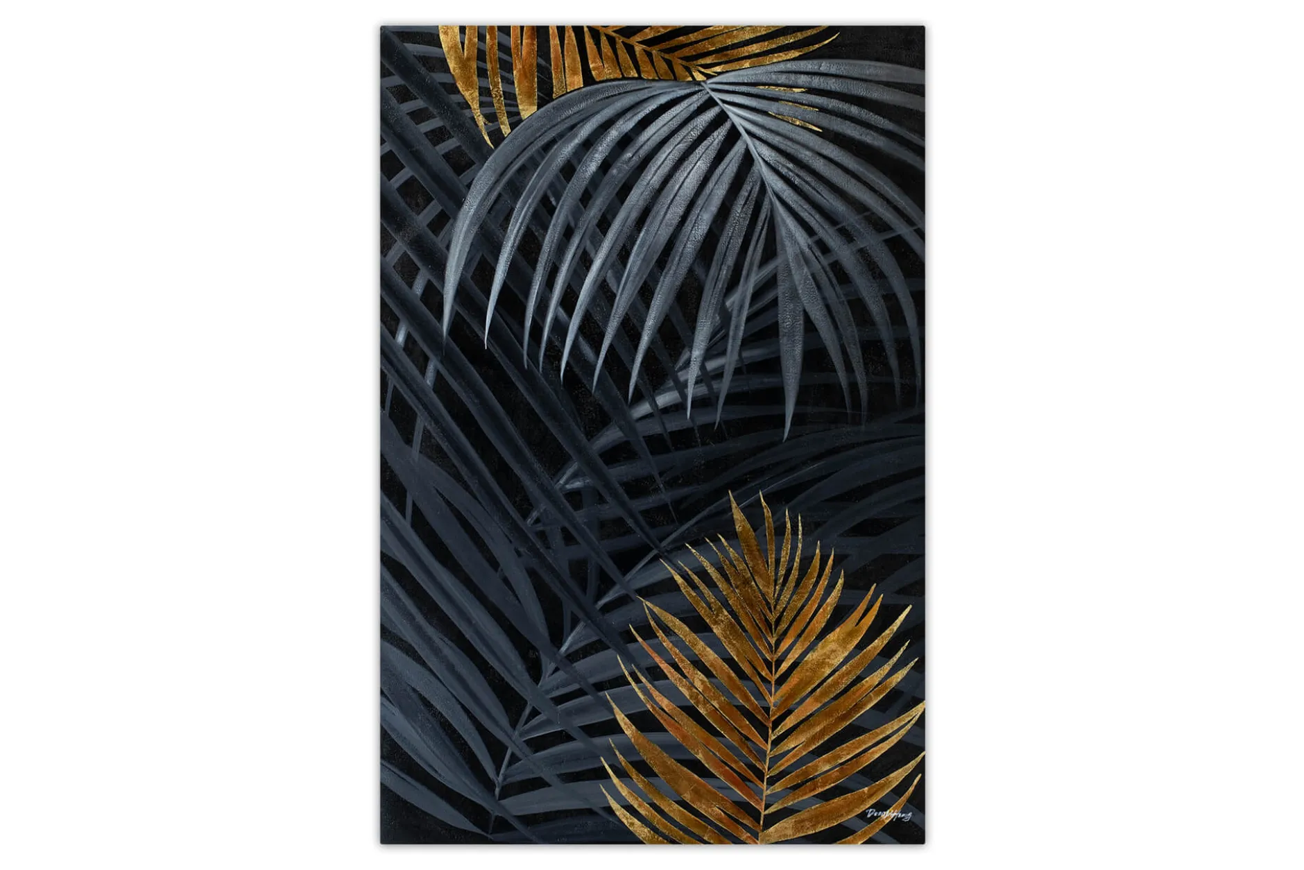 Öl Gemälde 'Enchanted Jungle' | Handgemaltes Unikat