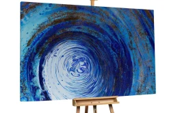 Öl Gemälde 'Enchanted Swirl' | Handgemaltes Unikat