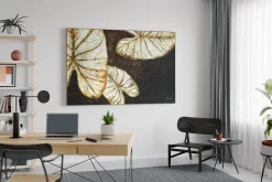 Öl Gemälde 'Enchanted Waterlilies' | Handgemaltes Unikat