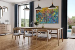 Öl Gemälde 'Explosion of Joy' | Handgemaltes Unikat