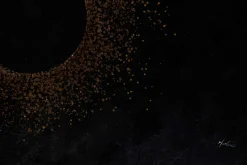 Öl Gemälde 'Eye of the Cosmos' | Handgemaltes Unikat