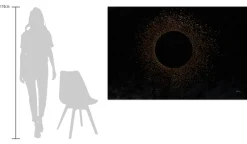 Öl Gemälde 'Eye of the Cosmos' | Handgemaltes Unikat