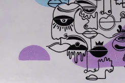 Öl Gemälde 'Faces of Future' | Handgemaltes Unikat