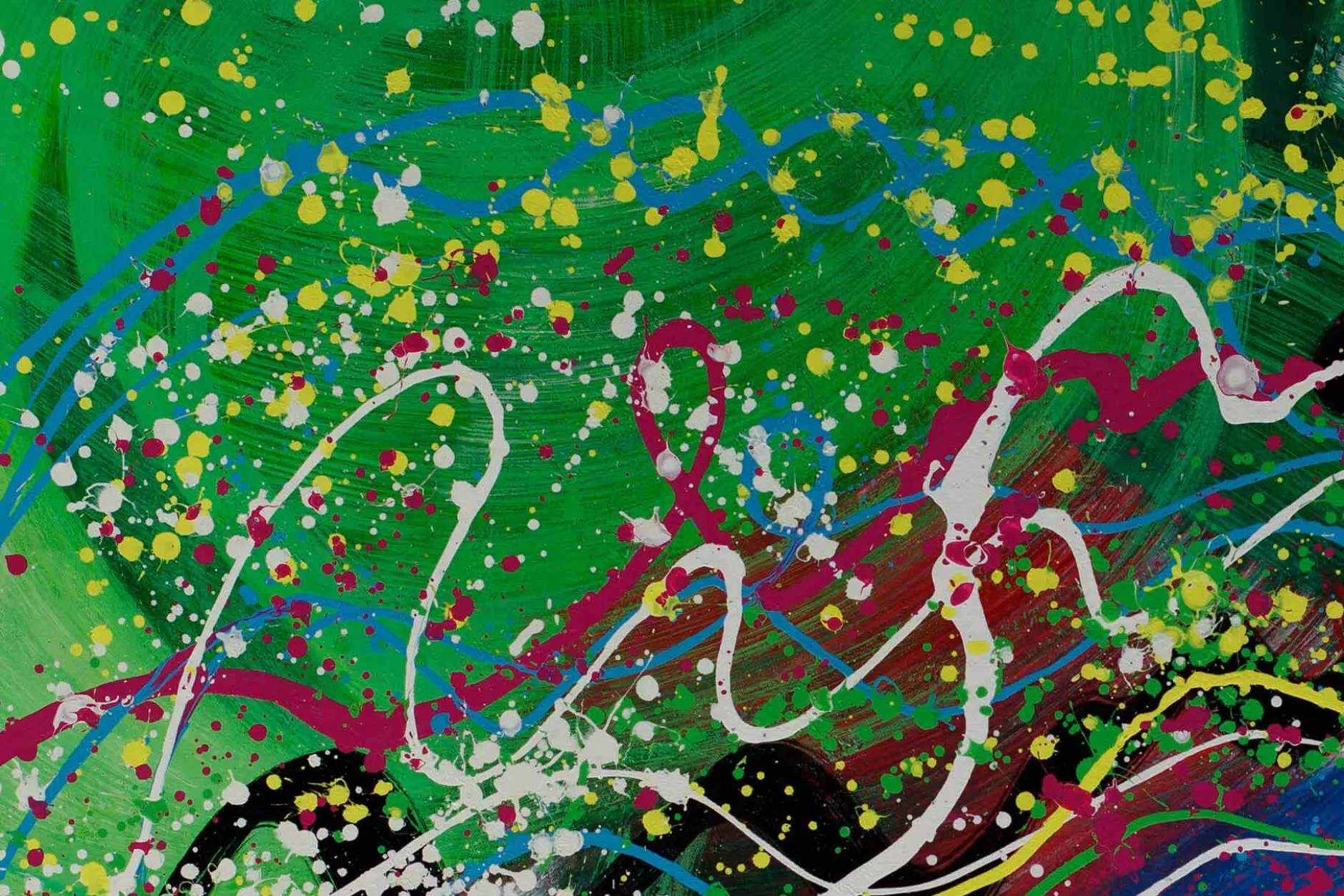 Öl Gemälde 'Farben des Optimismus' | Handgemaltes Unikat