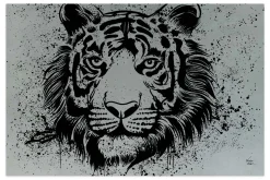 Öl Gemälde 'Features of a Tiger' | Handgemaltes Unikat