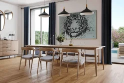 Öl Gemälde 'Features of a Tiger' | Handgemaltes Unikat