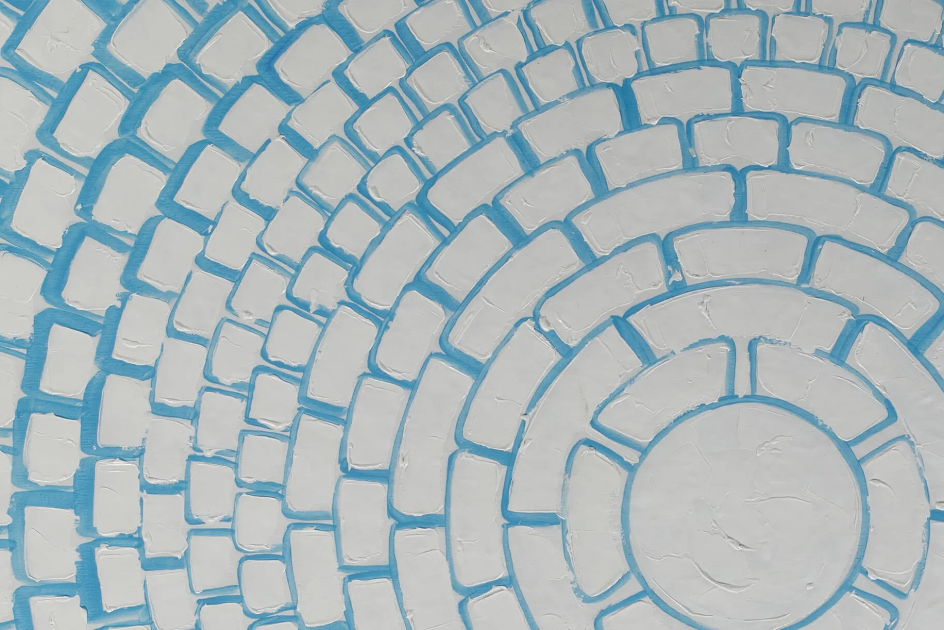 Öl Gemälde 'Figure Labyrinth' | Handgemaltes Unikat